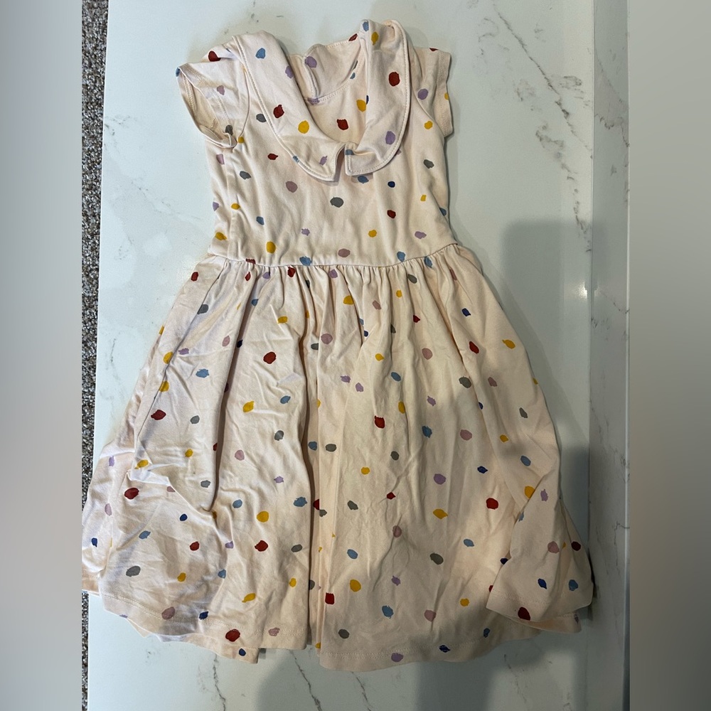Alice and Ames peterman collar polka dot dress size 5